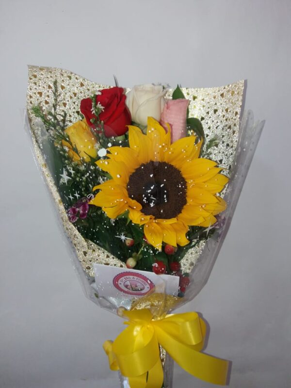 girasol decorado
